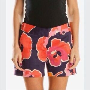 The Limited NWT Blue Floral Drew Fit Shorts Size 0